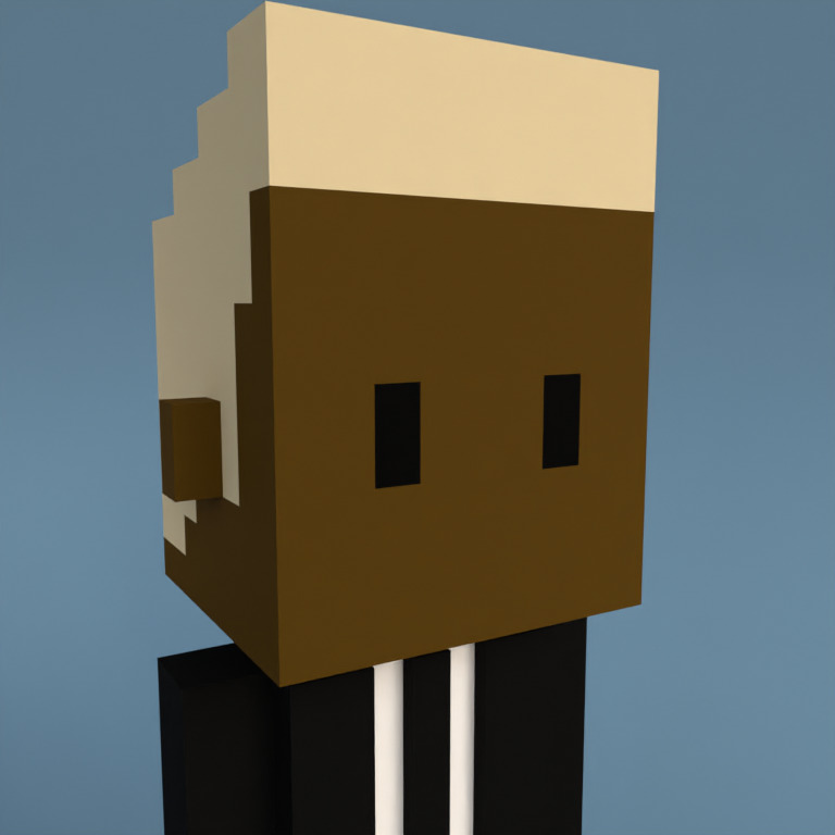 Meebit #1313 — Portrait