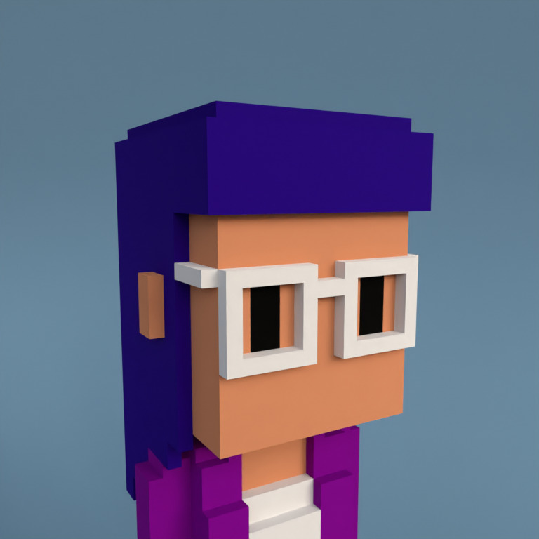 Meebit #1317 — Portrait