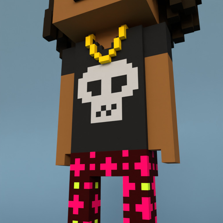 Meebit #1318 — Outfit