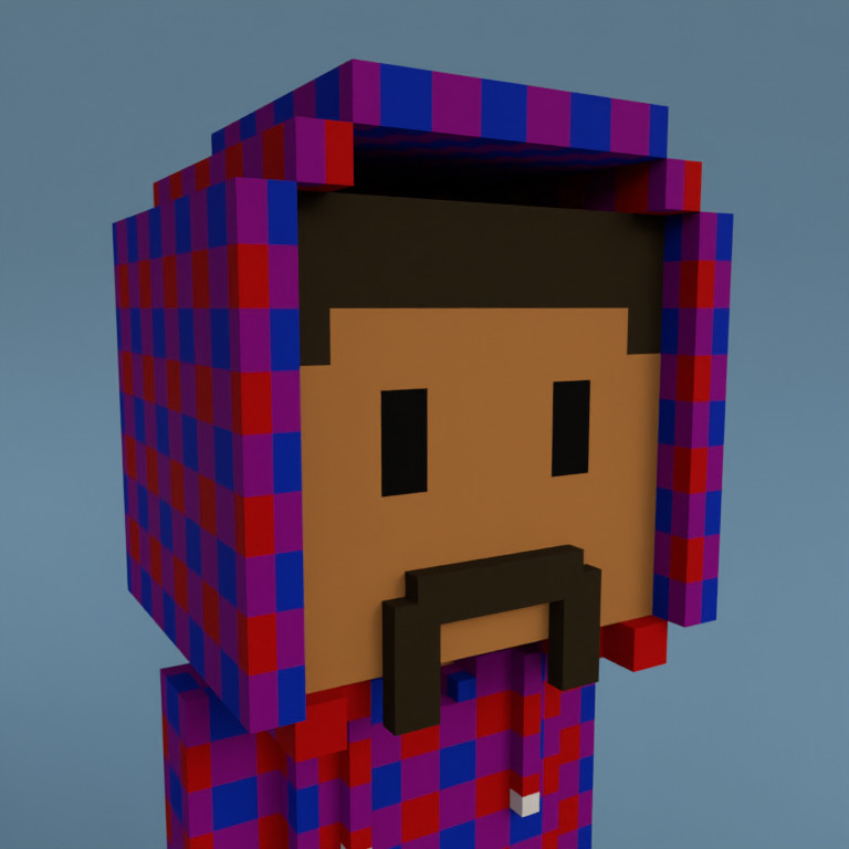 Meebit #1321 — Portrait