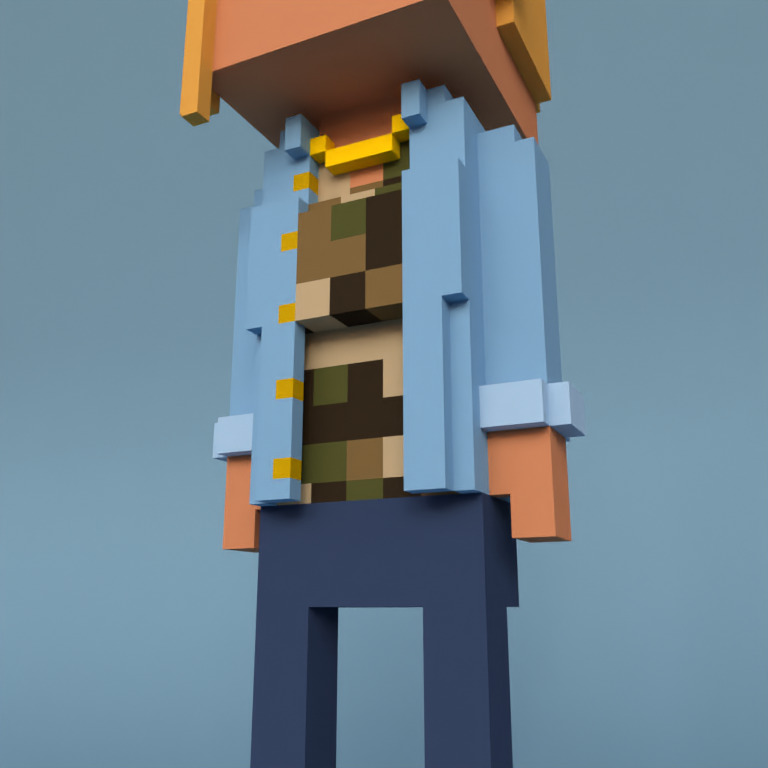 Meebit #1322 — Outfit