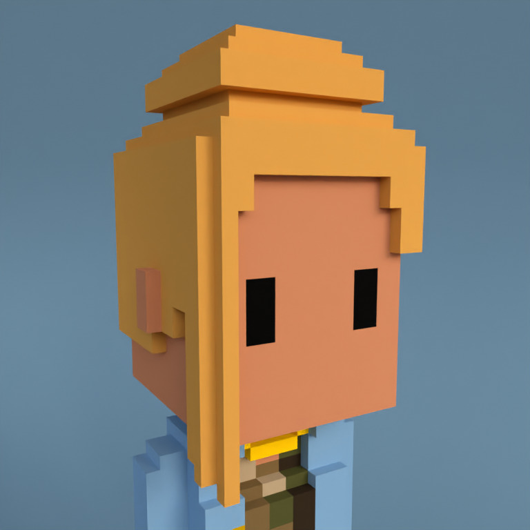 Meebit #1322 — Portrait