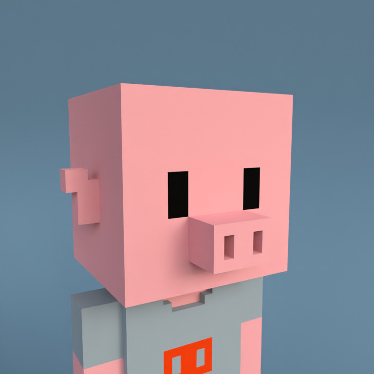Meebit #1323 — Portrait
