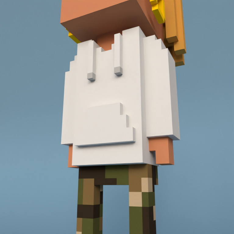 Meebit #1332 — Outfit