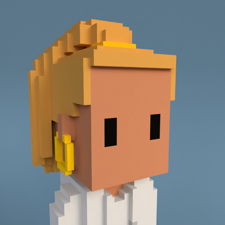 Meebit #1332 — Portrait