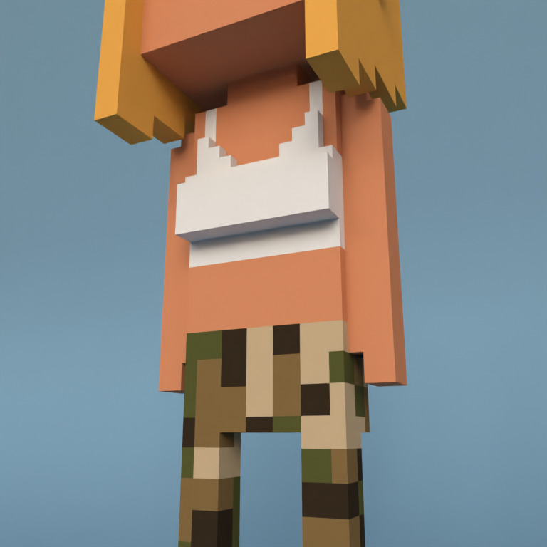 Meebit #1348 — Outfit