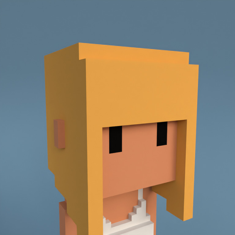 Meebit #1348 — Portrait