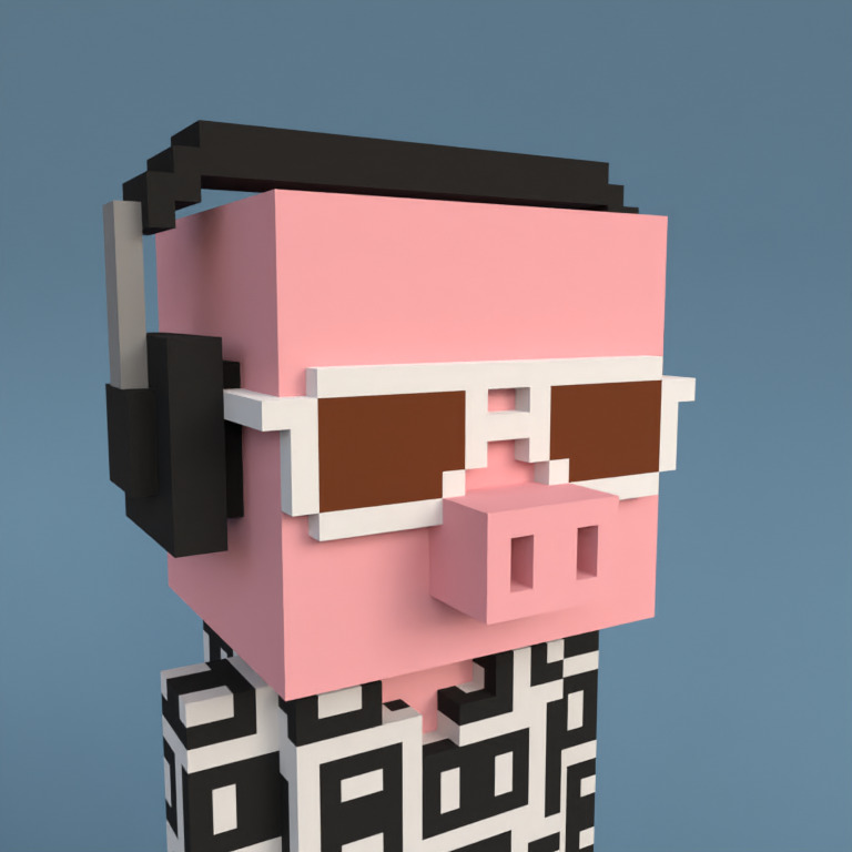 Meebit #1349 — Portrait