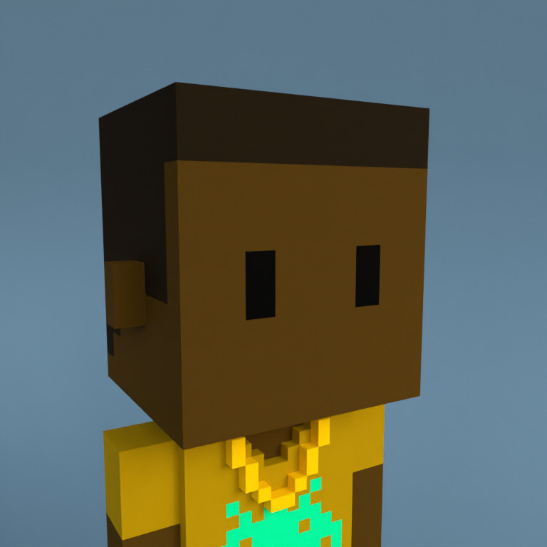 Meebit #1351 — Portrait