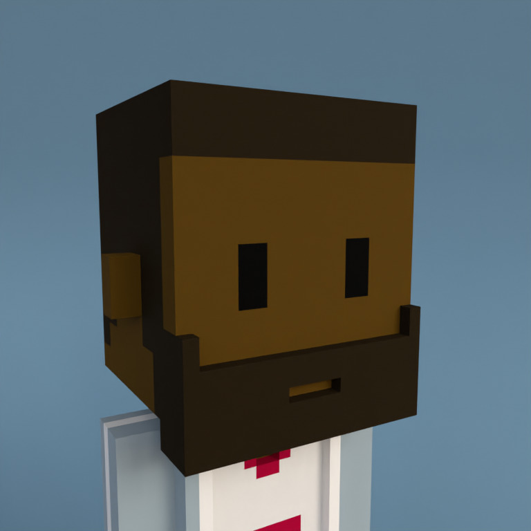 Meebit #1353 — Portrait