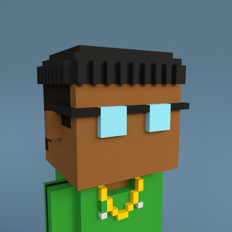 Meebit #1360 — Portrait