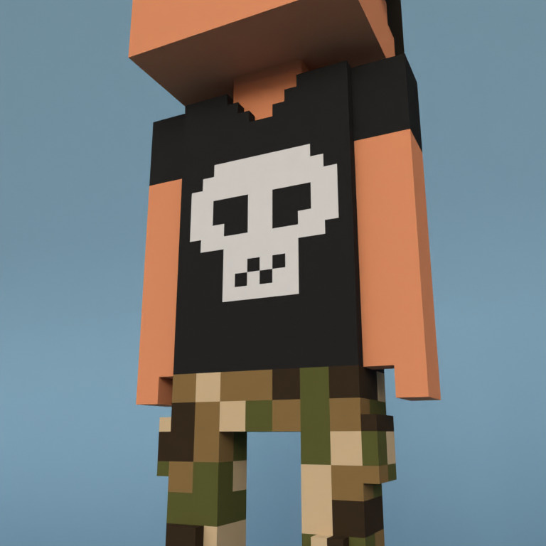 Meebit #1366 — Outfit