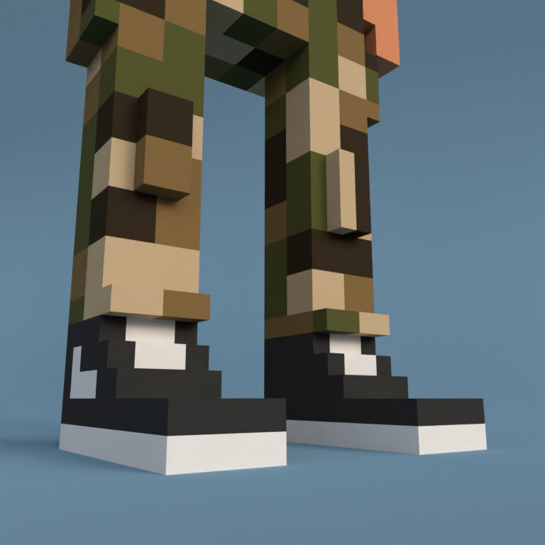 Meebit #1366 — Shoes
