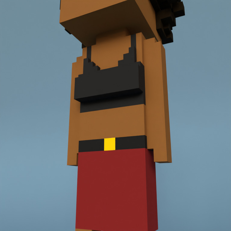 Meebit #1378 — Outfit