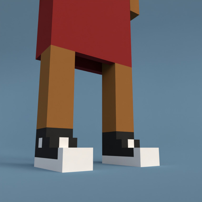 Meebit #1378 — Shoes