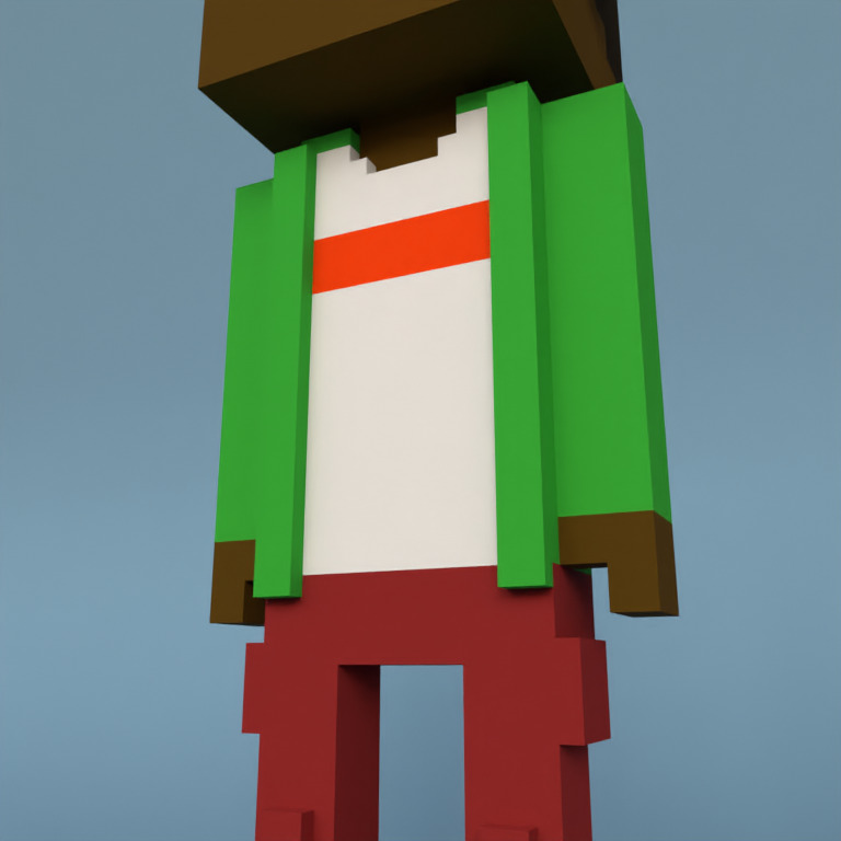 Meebit #1382 — Outfit
