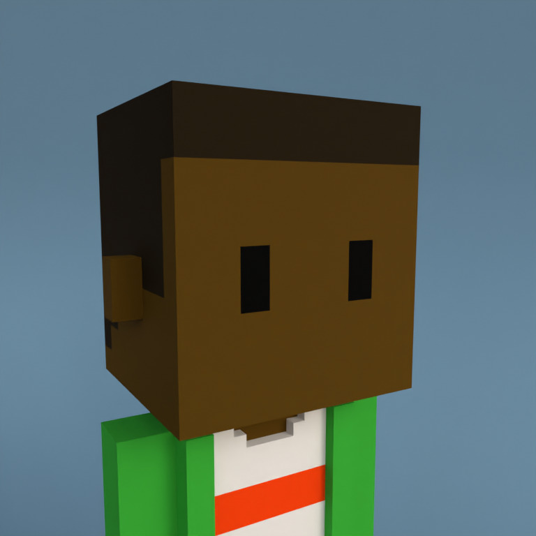 Meebit #1382 — Portrait