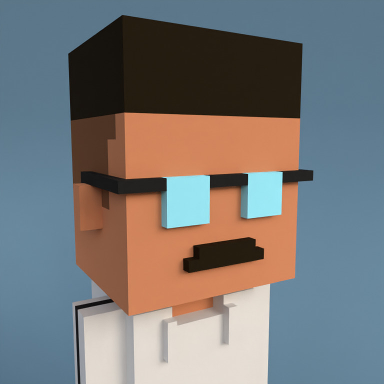 Meebit #1383 — Portrait