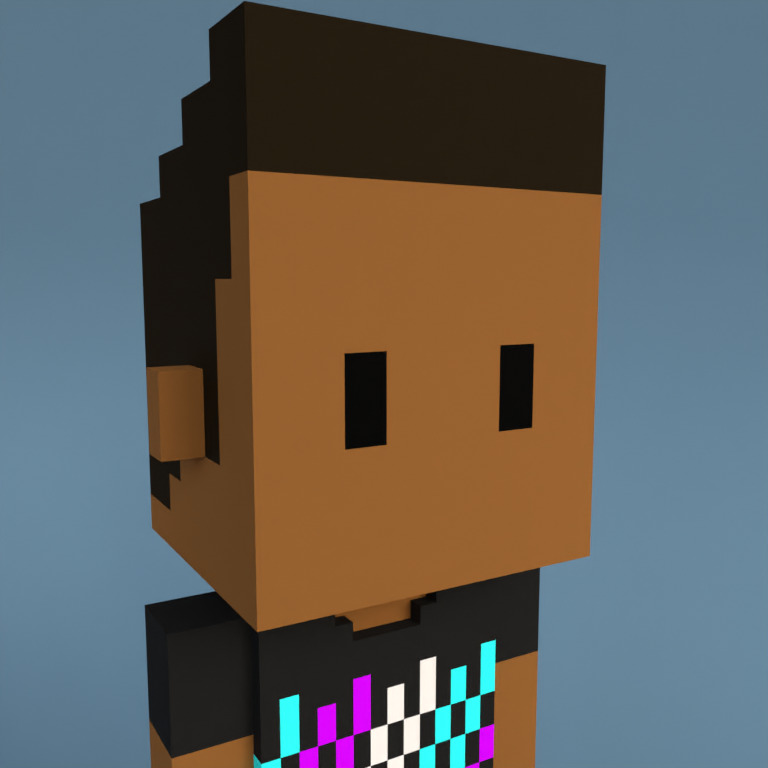 Meebit #1386 — Portrait