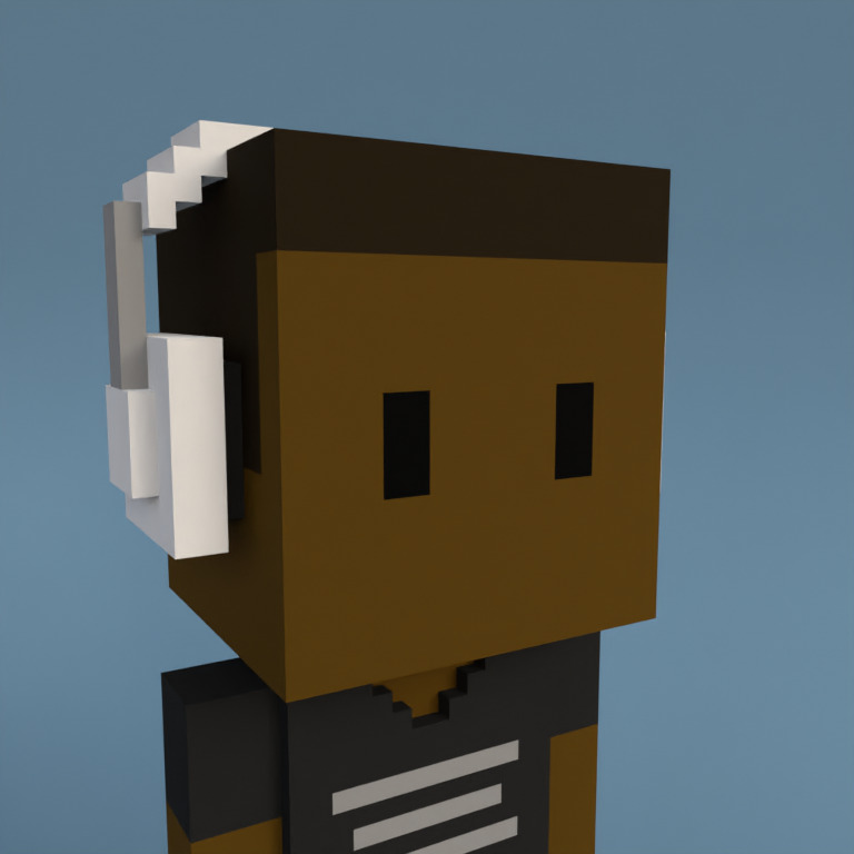 Meebit #1387 — Portrait