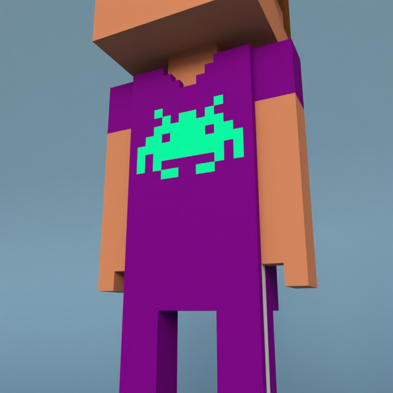 Meebit #1392 — Outfit