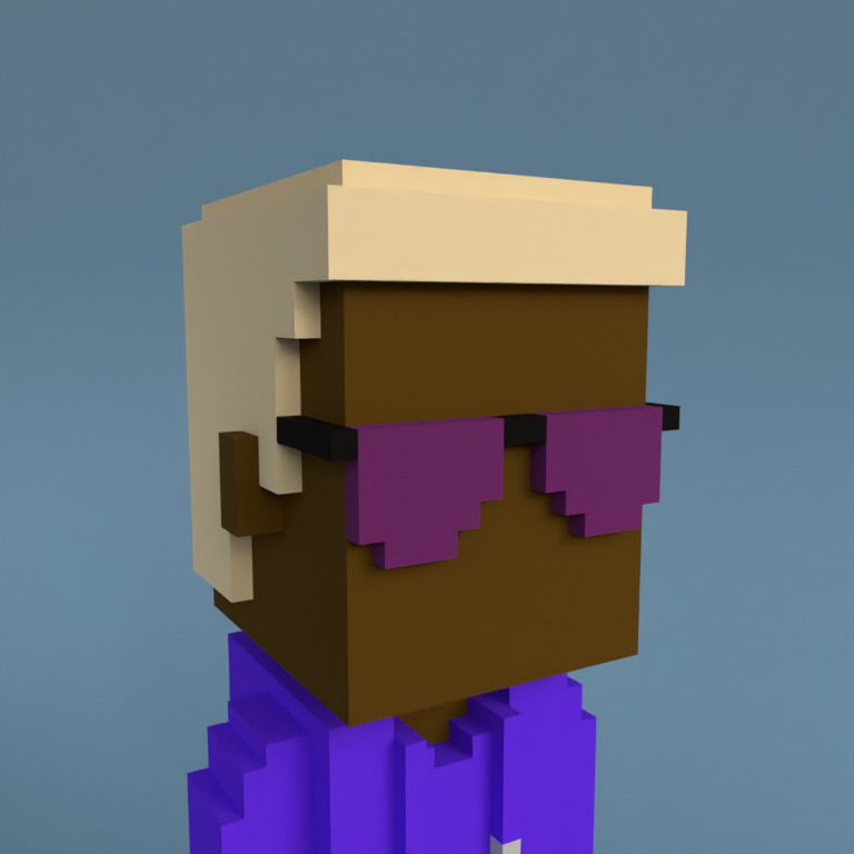 Meebit #1395 — Portrait