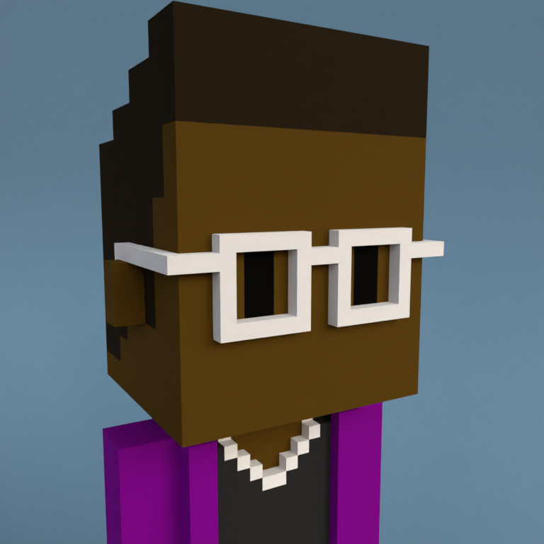 Meebit #1396 — Portrait