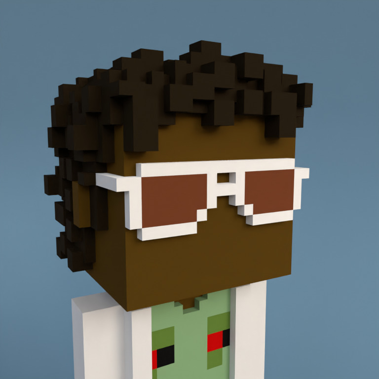 Meebit #1400 — Portrait