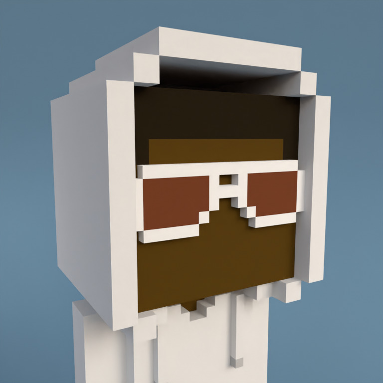 Meebit #1401 — Portrait