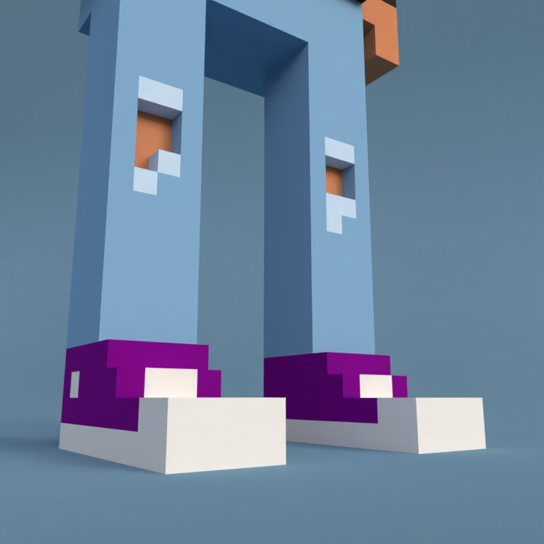 Meebit #1402 — Shoes