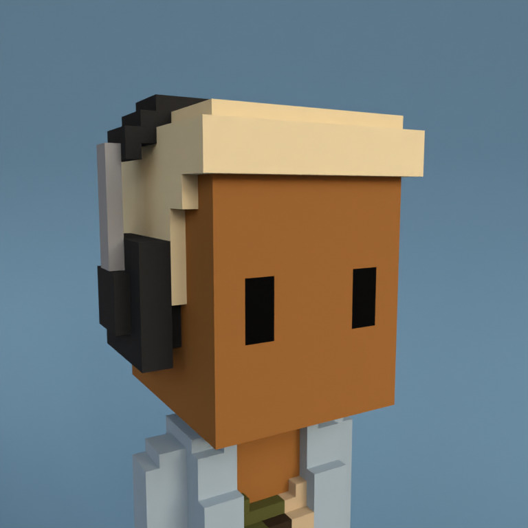 Meebit #1407 — Portrait