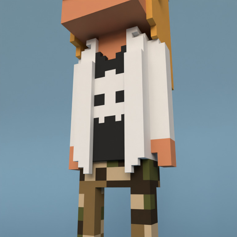 Meebit #1411 — Outfit