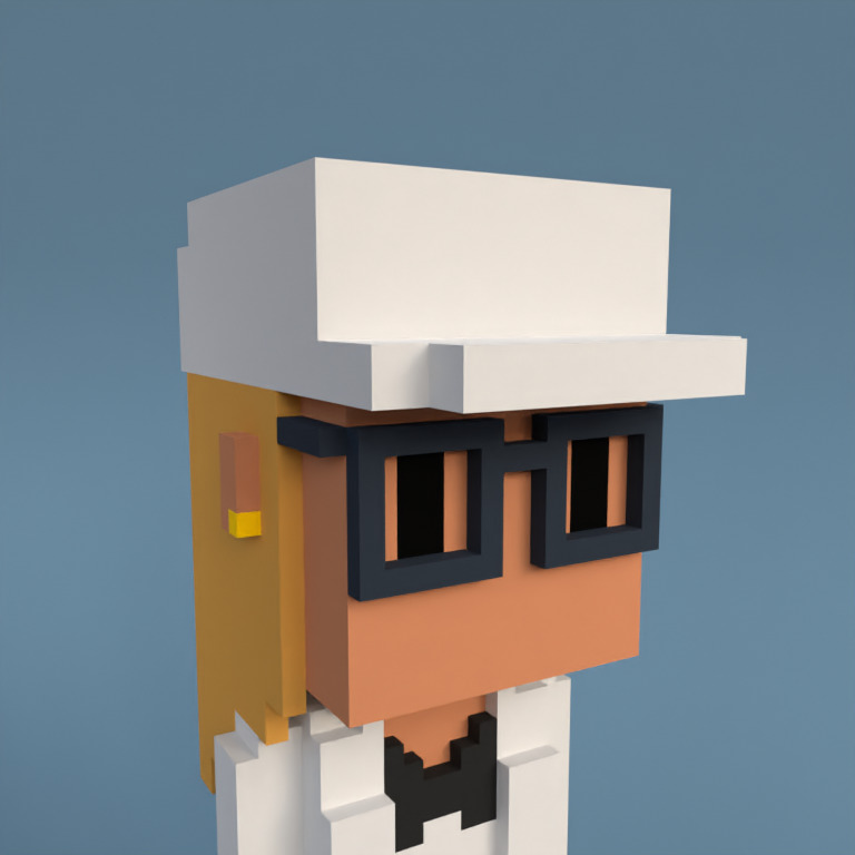 Meebit #1411 — Portrait
