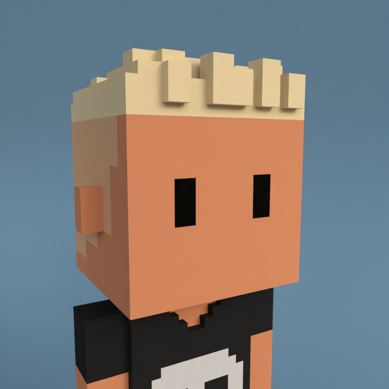 Meebit #1412 — Portrait