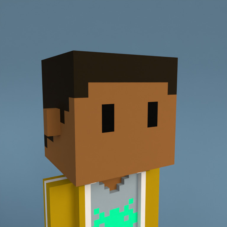 Meebit #1416 — Portrait