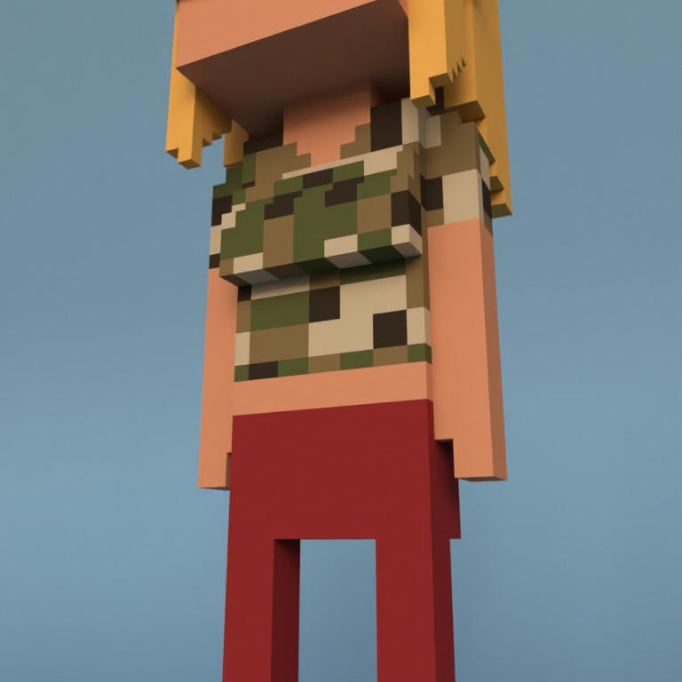 Meebit #1417 — Outfit