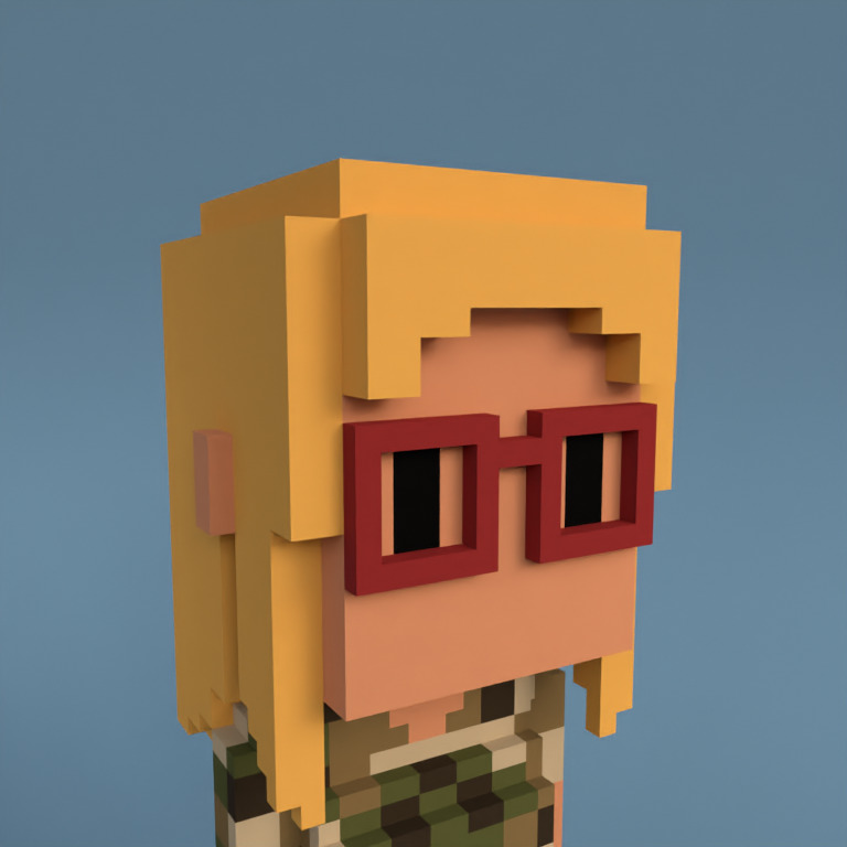 Meebit #1417 — Portrait