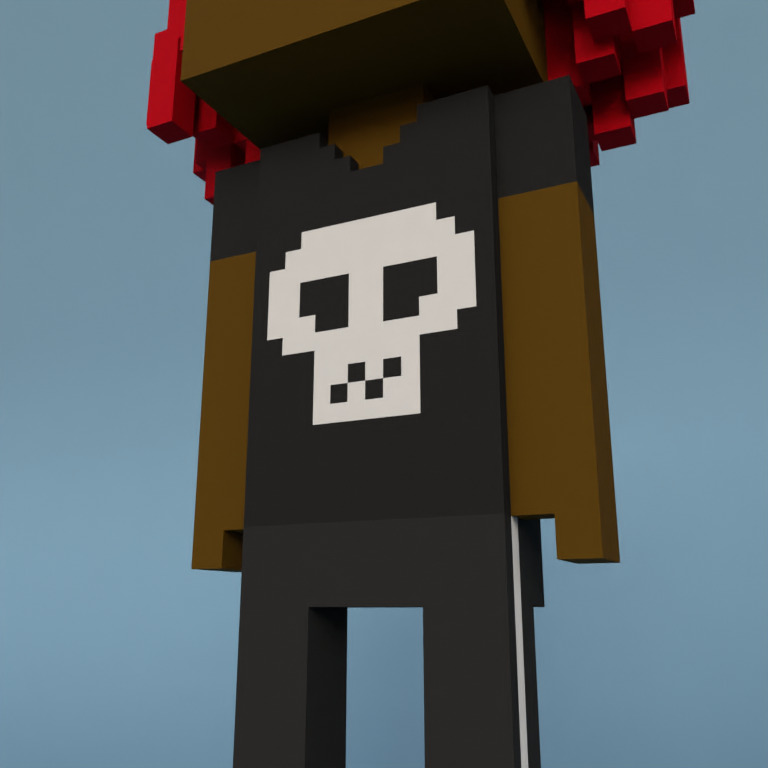 Meebit #1444 — Outfit