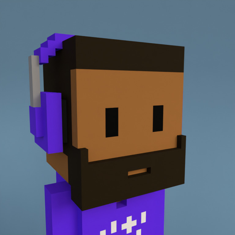 Meebit #1447 — Portrait