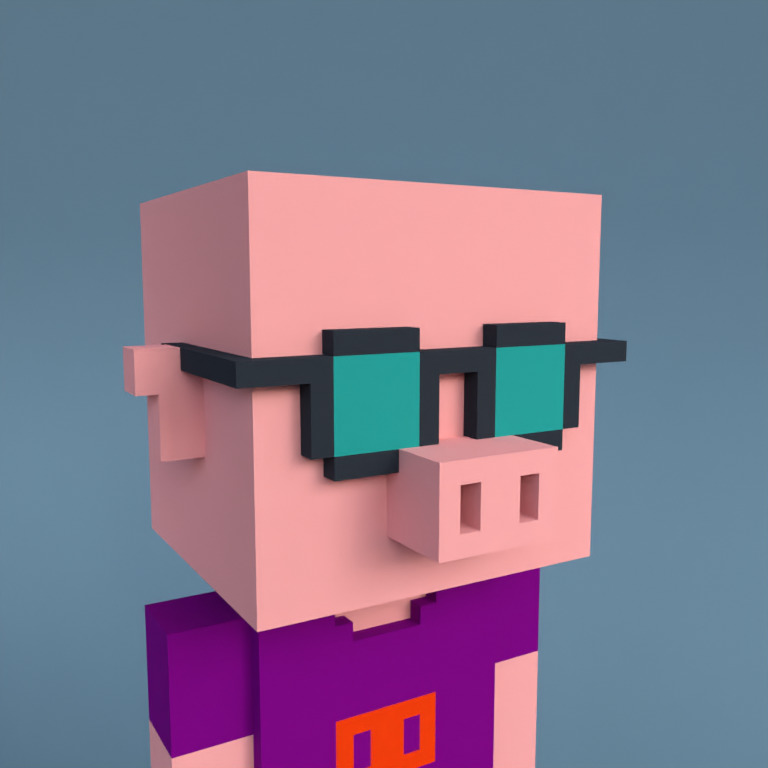 Meebit #1451 — Portrait
