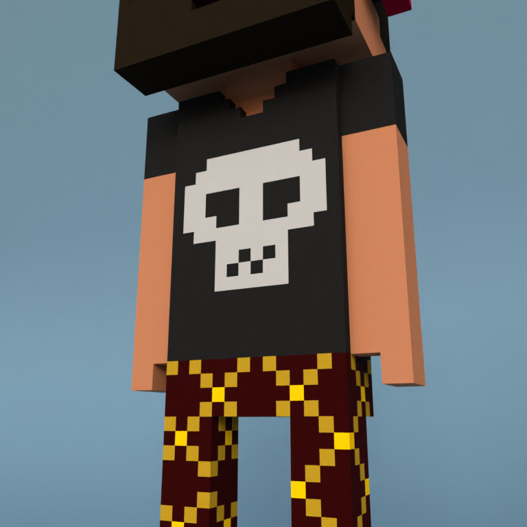 Meebit #1458 — Outfit
