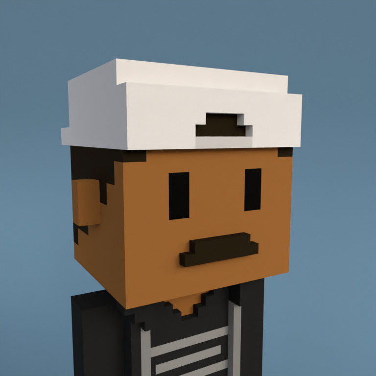 Meebit #1463 — Portrait