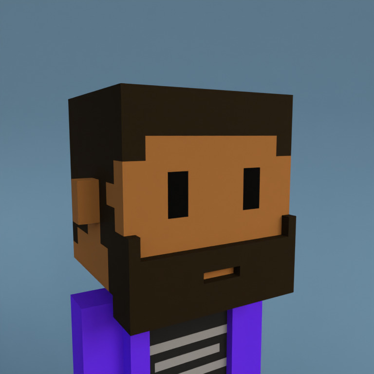 Meebit #1464 — Portrait