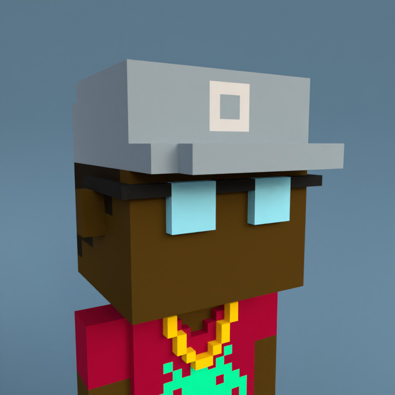 Meebit #1473 — Portrait