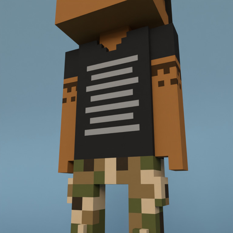 Meebit #1482 — Outfit