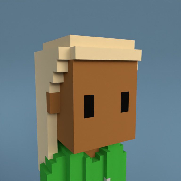 Meebit #1485 — Portrait