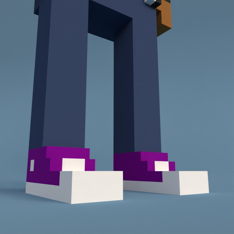 Meebit #1487 — Shoes