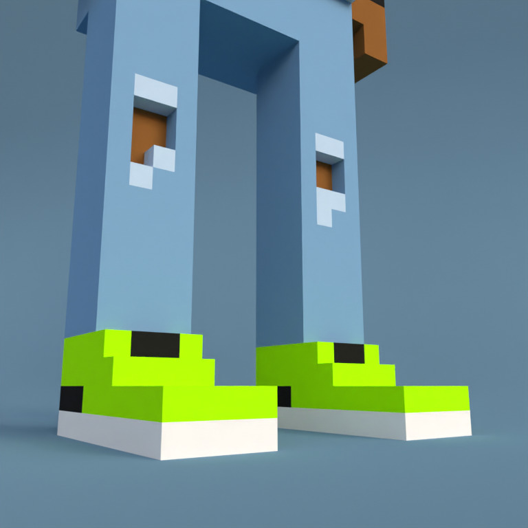 Meebit #1491 — Shoes