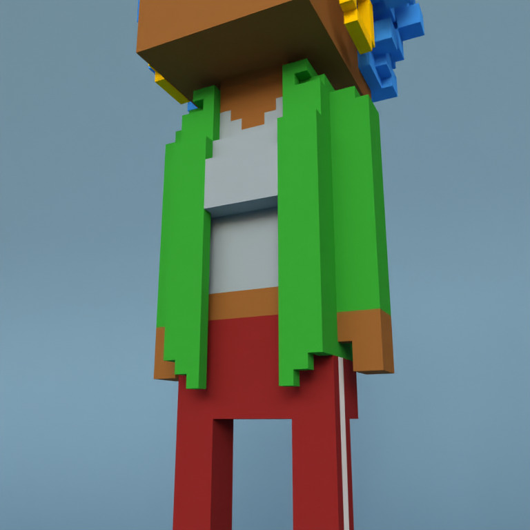 Meebit #1492 — Outfit