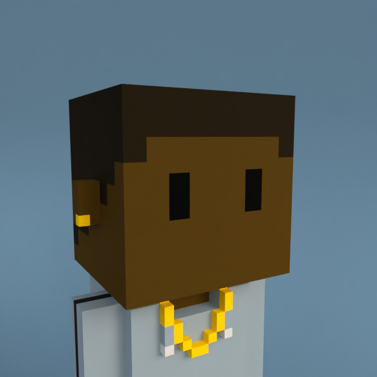 Meebit #1493 — Portrait